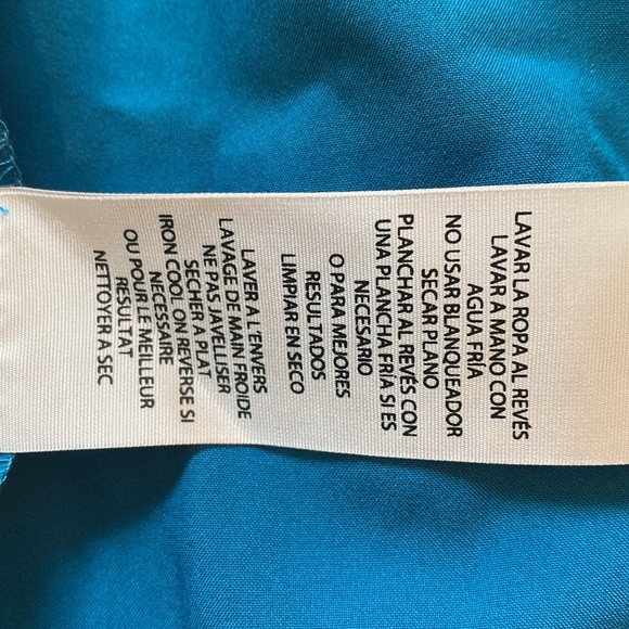 NWT Nanette Lenore Peacock Blue Lace Dress, Size 12 - Picture 12 of 12